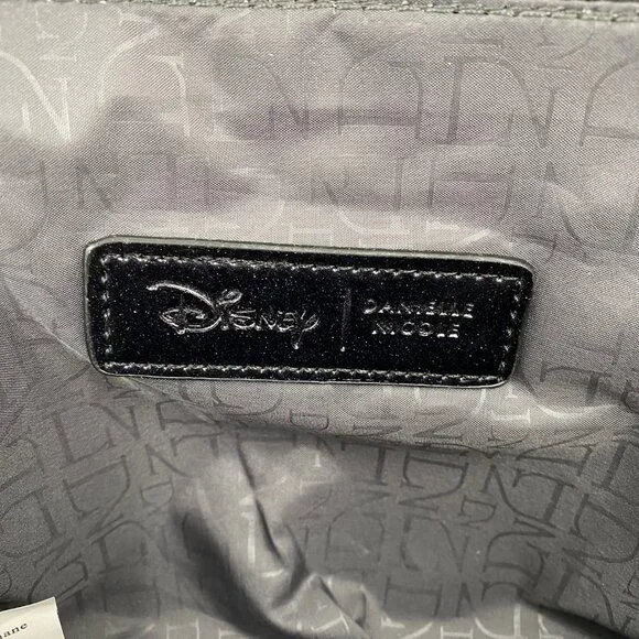 Danielle Nicole Black Glitter Cosmetic Pouch | Disney Gus & Cat - Picture 11 of 11